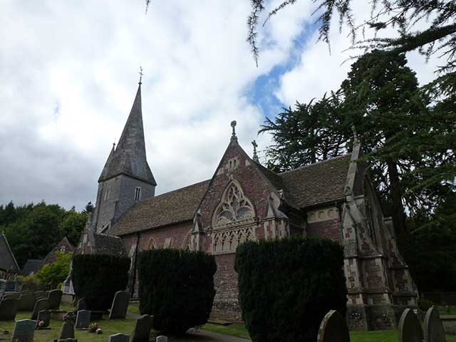 Huntley Church - side